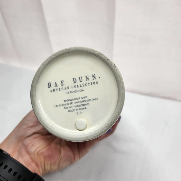 Rae Dunn Hello Fall Ceramic Travel Mug With Lid - Picture 6 of 8